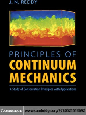 cover image of Principles of Continuum Mechanics
